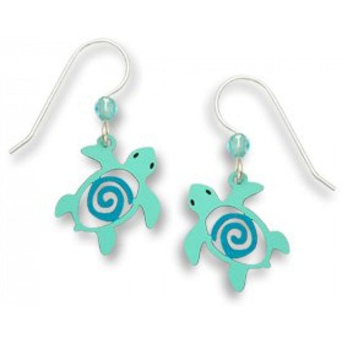 Sand Dollar Starfish Shell Earrings Made in the USA by Sienna Sky 1424