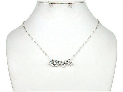 Medallion "S" Monogram Charm with Faux Pearl Chain Statement Silver Tone Bracelet - Jewelry Nexus